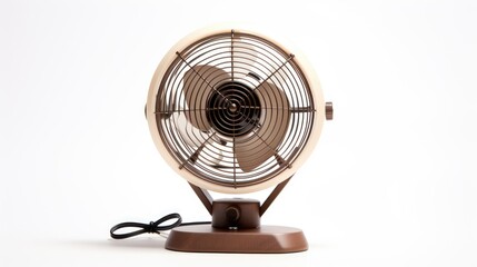 Electric fan isolated on a white background