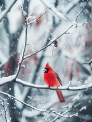 red cardinal bird