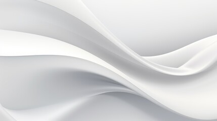 Abstract white wavy background texture