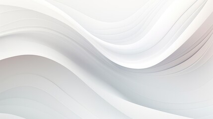 Abstract white wavy background texture