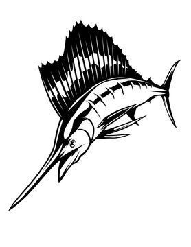 recommend clip art: Sail Fish Illustration, Fishing Cut File, Fishing Stencil, Fishing Dad Vector, Fish Instant Download Clipart