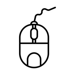 Mouse line icon