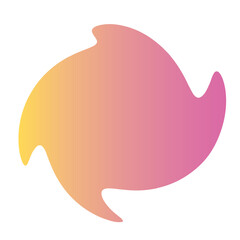 Abstracts Gradient shape