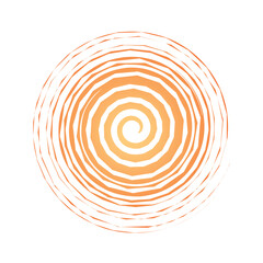 Fototapeta premium Abstract Spiral Gradient shapes