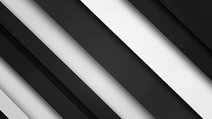 Obraz premium Minimalist black and white background with clean lines