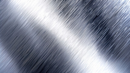 Minimalist metal texture with brushed silver finish