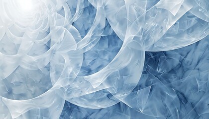 Obraz premium A blue and white background