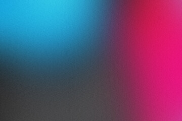 Blended blue and pink abstract background with a grainy texture
