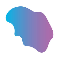 Liquid Fluid Gradient random organic shapes