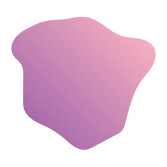 Liquid Fluid Gradient random organic shapes