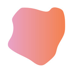 Liquid Fluid Gradient random organic shapes