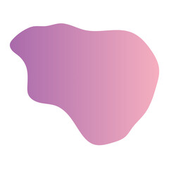 Liquid Fluid Gradient random organic shapes