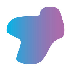 Liquid Fluid Gradient random organic shapes