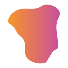 Liquid Fluid Gradient random organic shapes