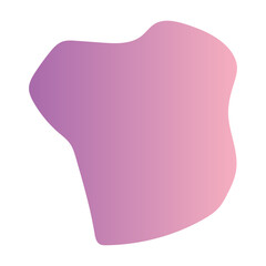 Liquid Fluid Gradient random organic shapes