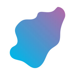 Liquid Fluid Gradient random organic shapes