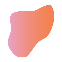 Liquid Fluid Gradient random organic shapes