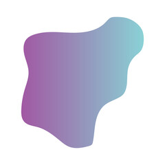 Liquid Fluid Gradient random organic shapes