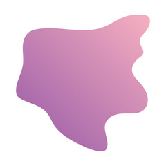 Liquid Fluid Gradient random organic shapes