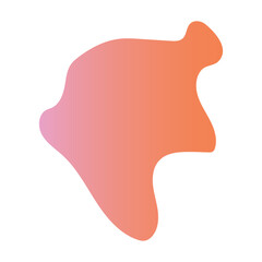 Liquid Fluid Gradient random organic shapes