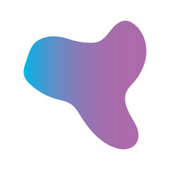 Liquid Fluid Gradient random organic shapes