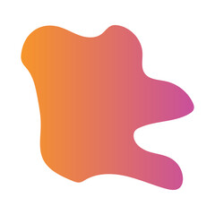 Liquid Fluid Gradient random organic shapes