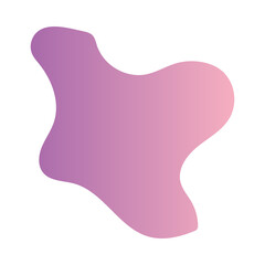 Liquid Fluid Gradient random organic shapes