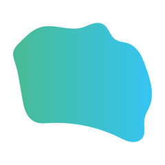 Liquid Fluid Gradient random organic shapes