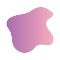 Liquid Fluid Gradient random organic shapes