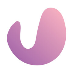 Liquid Fluid Gradient random organic shapes