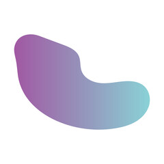 Liquid Fluid Gradient random organic shapes