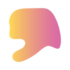 Liquid Fluid Gradient random organic shapes