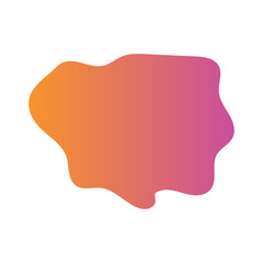 Liquid Fluid Gradient random organic shapes