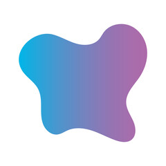 Liquid Fluid Gradient random organic shapes