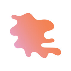 Liquid Fluid Gradient random organic shapes