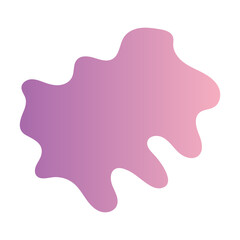 Liquid Fluid Gradient random organic shapes