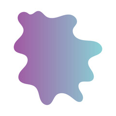 Liquid Fluid Gradient random organic shapes