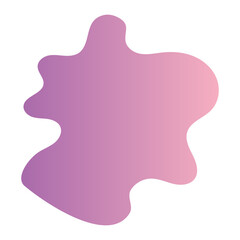Liquid Fluid Gradient random organic shapes