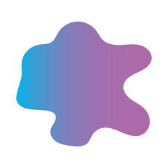 Liquid Fluid Gradient random organic shapes