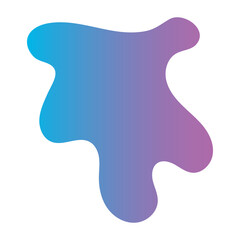 Liquid Fluid Gradient random organic shapes