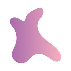 Liquid Fluid Gradient random organic shapes