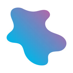 Liquid Fluid Gradient random organic shapes