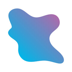 Liquid Fluid Gradient random organic shapes