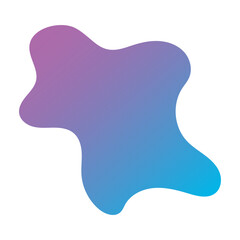 Liquid Fluid Gradient random organic shapes