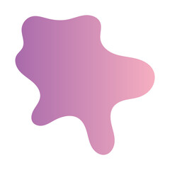 Liquid Fluid Gradient random organic shapes