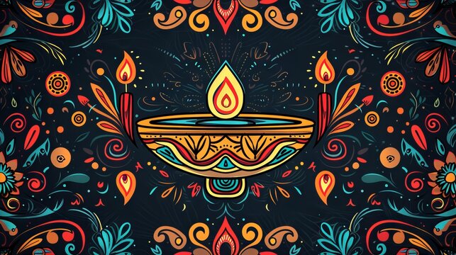 Happy Diwali. May the festival of lights bring you joy and prosperity.
