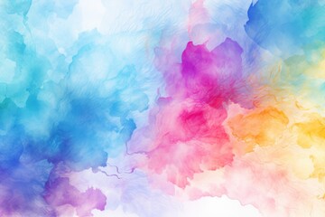 Fototapeta premium Bright colorful texture background in watercolor painting style.