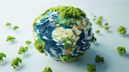 Sustainable Future: Vision of Eco-Friendly Innovations on World Environment Day, Embracing Solar and Wind Power for a Greener Tomorrow