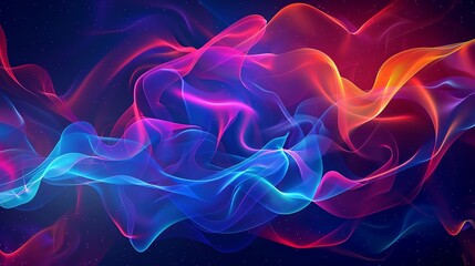Abstract doctor elements with flowing lines and vibrant colors, great for modern graphic design projects and background textures