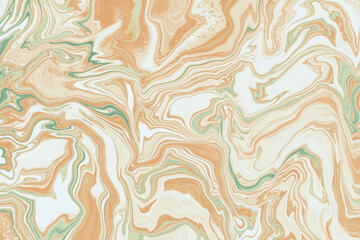 Trendy surreal wavy distorted background. Twisted and distorted retro surreal style texture illustration. Holographic abstract poster design with optical interference and liquid effect